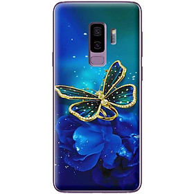 Ốp Lưng Dành Cho Samsung Galaxy S9 Plus Bướm Xanh