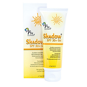 Gel chống nắng Fixderma Shadow SPF 30+ Gel (75g)