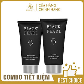 Combo Black Pearl Dưỡng Da Tay Và Chân - Giúp Cho Làn Da Mềm Mại, Mịn Màng