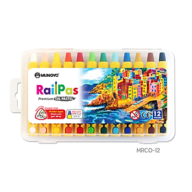Bút sáp dầu RailPas-Oil Pastel Mungyo MRCO (Chọn Màu)