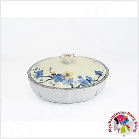Mua Khay mứt tròn 5 ngăn 24 cm - Hoa Mai Phú Quý