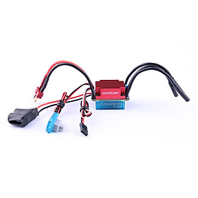 Điều Khiển Tốc Độ Điện ESC Không Than Chì Goolrc S-35A Cho Ô Tô 1/12 1/14 1/16 RC (5V/2A)