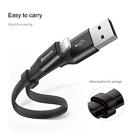 Mua Cáp sạc và truyền dữ liệu Baseus iPhone Portable 2A (Hàng chính hãng