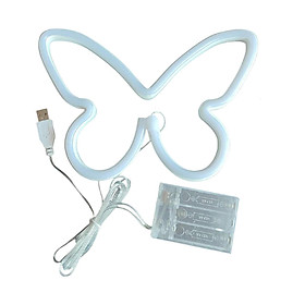 Butterfly Neon Lamp  Lamp LED Neon Lamp for Bedroom Bar Party Pink