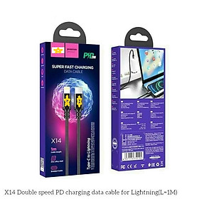 Mua CÁP SẠC NHANH X14 BỌC DÙ DÀI 2M SIÊU BỀN CHẮC  HÀNG CHÍNH HÃNG