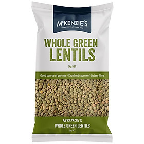 Đậu Lăng Xanh Nguyên Hạt Nhập Khẩu Úc McKenzie s - Whole Green Lentils