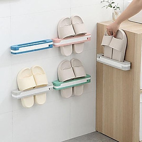 Mua Kệ Để Giày Dép Thông Minh Treo Tường 3 NGĂN Gấp Gọn Dán Tường