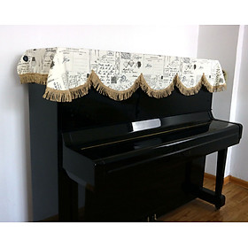 Mua Khăn phủ đàn piano chống bụi  chống xước hoạ tiết sang trọng