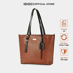 Túi đeo chéo công sở nữ, túi đeo vai giáo viên phom lớn chứa tài liệu A4 IDIGO FB2-5051