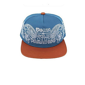 PREMI3R Mũ Snapback Nón Hiphop PAISELY màu xanh mũ lưỡi trai phong cách hàn quốc nón thương hiệu chính hãng