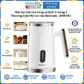 Mua Máy đánh sữa tạo bọt nóng và lạnh 4 trong 1 thương hiệu Mỹ cao cấp Biolomix BMF101 500W - Hàng chính hãng