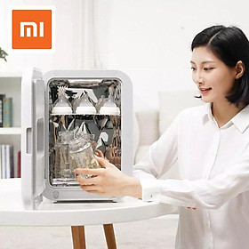 Nguyên bản Xiaomi Mijia Youpin Xiaolang Máy tính để bàn di động UV Ozone Light Khử trùng Khử trùng Máy khử trùng Tủ khử trùng