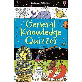 Hình ảnh Sách tương tác tiếng Anh - Usborne General Knowledge Quizzes