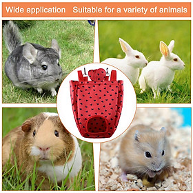 Rabbit Hay Feeder  Hanging Pouch Waterproof for Cage