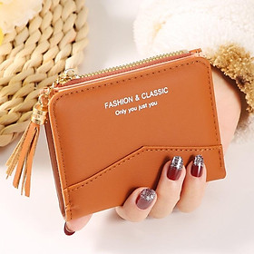Ví nữ mini nhỏ gọn cute đựng tiền nhiều ngăn thời trang Hàn Quốc cao cấp dễ thương giá rẻ LUKADO VN64