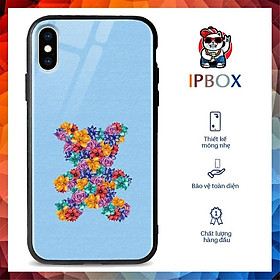 Ốp Đt Ip In Hình Bear IPBOX Cho Iphone 12/11/ProMax/Mini