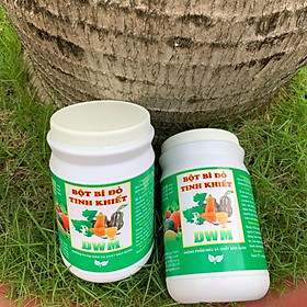 2 hộp bột bí đỏ 500g