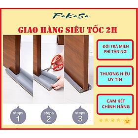 Mua Combo 3 Cặp Thanh Chắn Khe Cửa (ron chắn khe cửa) Cách Âm   Chống Côn Trùng   Chống Thoát Hơi Máy Lạnh Máy Điều Hòa - Hàng Chuẩn Loại 1 PaKaSa