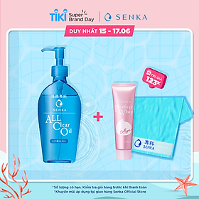 Dầu Tẩy Trang Sạch Sâu Senka All Clear Oil 14847 (230ml)