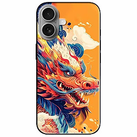 Ốp lưng cho IPhone 15 - 15 Plus - 15 Pro - 15 Pro Max - 16 - 16 Plus - 16 Pro - 16 Pro Max - Rồng Đủ Màu - Hàng Chính Hãng