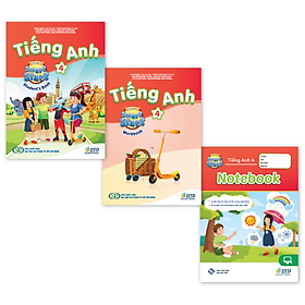 Tiếng Anh 4 i-Learn Smart Start trọn bộ (sách học sinh, sách bài tập, vở tập viết)