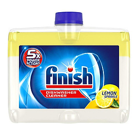 Dung dịch tẩy rửa máy rửa chén Finish Dishwasher Cleaner Lemon 250ml PTT006774 - hương chanh