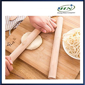 Mua Cán lăn bột - Cây lăn bột bánh bằng gỗ dài 28cm - HN