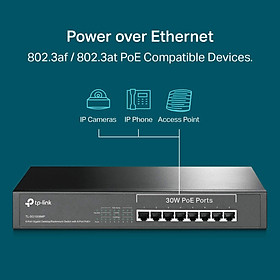 Mua Switch TP-Link TL-SG1008MP (Gigabit (1000Mbps)/ 8 Cổng/ 8 Cổng PoE/ Vỏ Thép)-hàng chính hãng