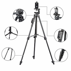 Chân Đế Chụp Ảnh Tripod Bluetooth Cho Điện Thoại Và Máy Ảnh TTX-6218 Cao Cấp