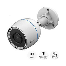 Camera WIFI EZVIZ C3TN 3MP, Ngoài Trời, Đàm Thoại 2 Chiều, Có Màu Ban Đêm, Tích Hợp AI, Còi &amp; Đèn - Hàng Chính Hãng - kèm thẻ 32gb