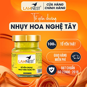 Tổ yến chưng nhụy hoa nghệ tây - Yến sào Lamnest 4gram yến tươi nguyên chất