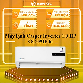 Máy lạnh Casper Inverter 1 HP GC-09IB36  - HÀNG CHÍNH HÃNG - CHỈ GIAO HCM
