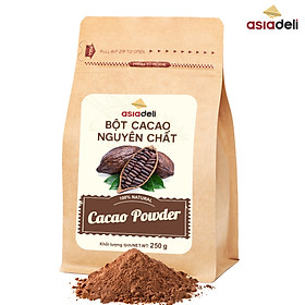 [Gift] Bột Cacao Nguyên Chất Asiadeli Premium túi 500g