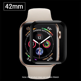 Kính cường lực cao cấp cho Apple Watch COTEetCI - Size 38mm, 40mm, 42mm, 44mm - Dán Full màn 4D - Hàng Chính Hãng