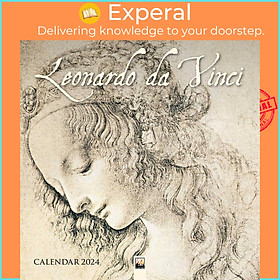 Sách - Leonardo da Vinci Wall Calendar 2024 (Art Calendar) by Unknown (US edition, paperback)