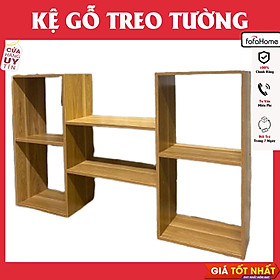 Mua Kệ Sách Gỗ Treo Tường  Kệ Trang Trí  Giá Sách Treo Tường Gỗ MDF 5 Ngăn