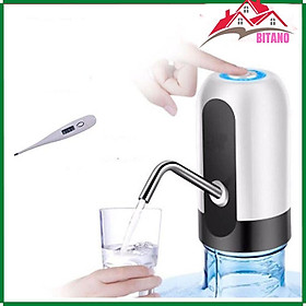 Mua  Combo  Máy Bơm Nước BITANO Uống Tự Động Từ Bình Nước Lọc + Tặng Cặp Nhiệt Độ Cho Bé