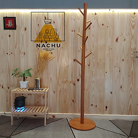 Mua Cây Treo  Móc Treo Quần Áo Gỗ Cao Su Đế Tròn Gỗ Phong Cách Hàn Quốc Nachu Home Store
