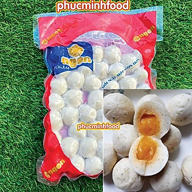 Hải Sản Nhân Phô Mai, Cá Viên Nhân Phô Mai Ô Ngon gói 500gram