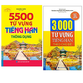 Hình ảnh Combo 5500 Từ Vựng Tiếng Hàn Thông Dụng+3000 Từ Vựng Tiềng Hàn Theo Chủ Đề