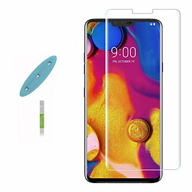 BÁO GIÁ Màn Hình Phụ Lg V50s | Shopee Lazada Sendo Tiki mới nhất 46 Cường lực UV cho LG V50 Full trong suốt