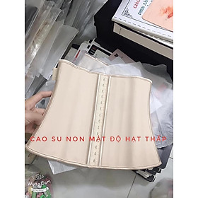 Đai nịt bụng Latex định hình eo thon cao cấp - Gen nịt bụng dáng chuẩn eo thon giảm mỡ