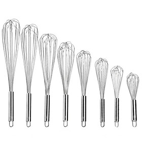 Mua Cây đánh trứng inox làm bánh  phới lồng cầm tay inox nhiều kích thước