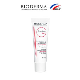 Kem Dưỡng Ẩm Làm Dịu Da Bioderma Sensibio Light - 40ml