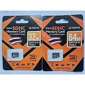 Thẻ nhớ MIXIE 32GB, 64GB hàng chính hãng
