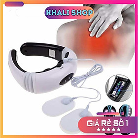 Hình ảnh   Máy Massage Vai Cổ Gáy Trị Liệu Cao Cấp - Máy Mát Xa Châm Cứu Xung Điện Từ Bấm Huyệt 3D Cho Mọi Lứa Tuổi