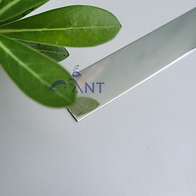 Mua Lập là inox Trắng Gương  giá lẻ 1M  la cuộn inox  nẹp trang trí