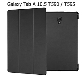 Bao Da Cover Cho Máy Tính Bảng Samsung Galaxy Tab A 10.5 T590 / T595 Hỗ Trợ Smart Cover