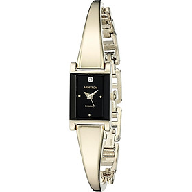 Armitron Women's 75/5322 Diamond-Accented Bangle Watch
