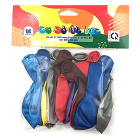Bóng Siêu Nhũ Đủ Màu 15 Cái